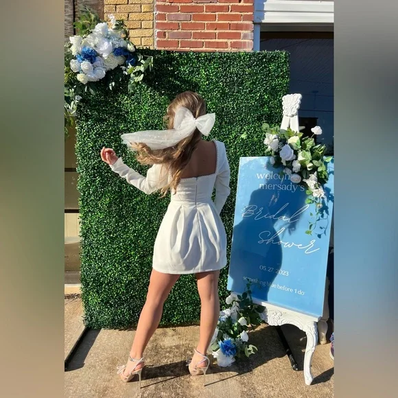 Odd Muse Pearl Dress TikTok Viral Bridal Shower Engagement Wedding Bachelorette - Picture 6 of 9